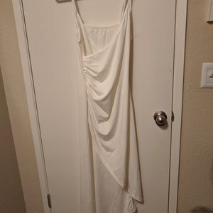 Long fancy slit dress